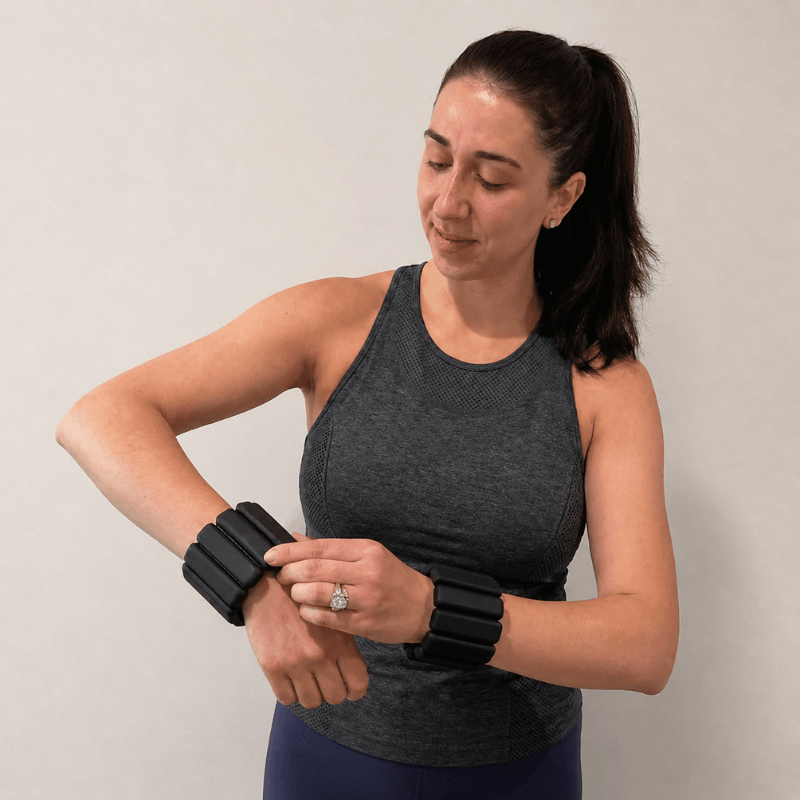 StepTone™ Adjustable Wrist & Ankle Weights 2pcs