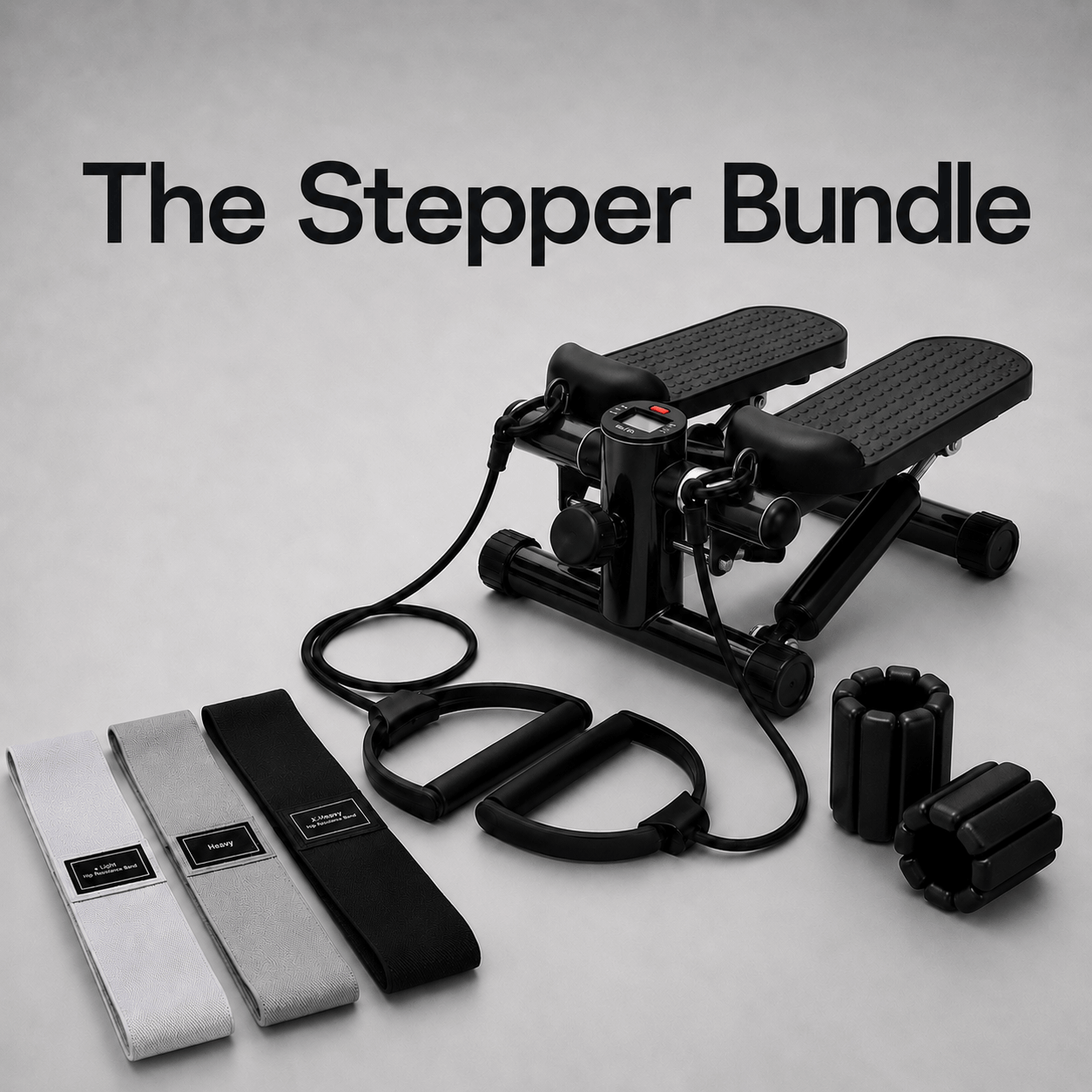 The Stepper Bundle - Black stepper