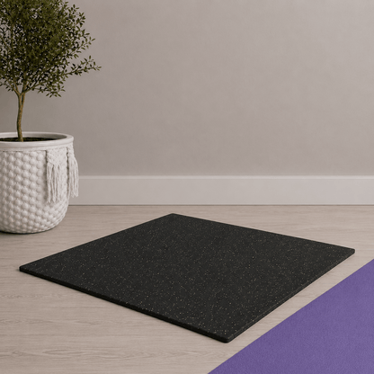 StepTone rubber gym mat on a timber floor