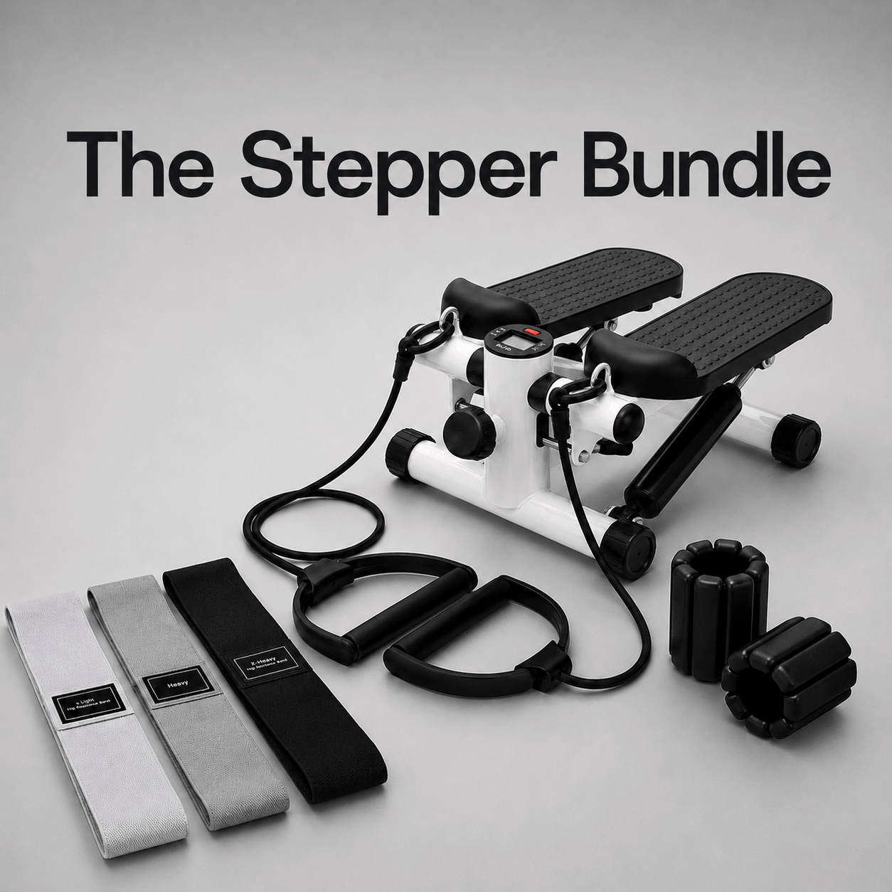 The Stepper Bundle - White stepper